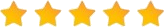 5 stars rating logo